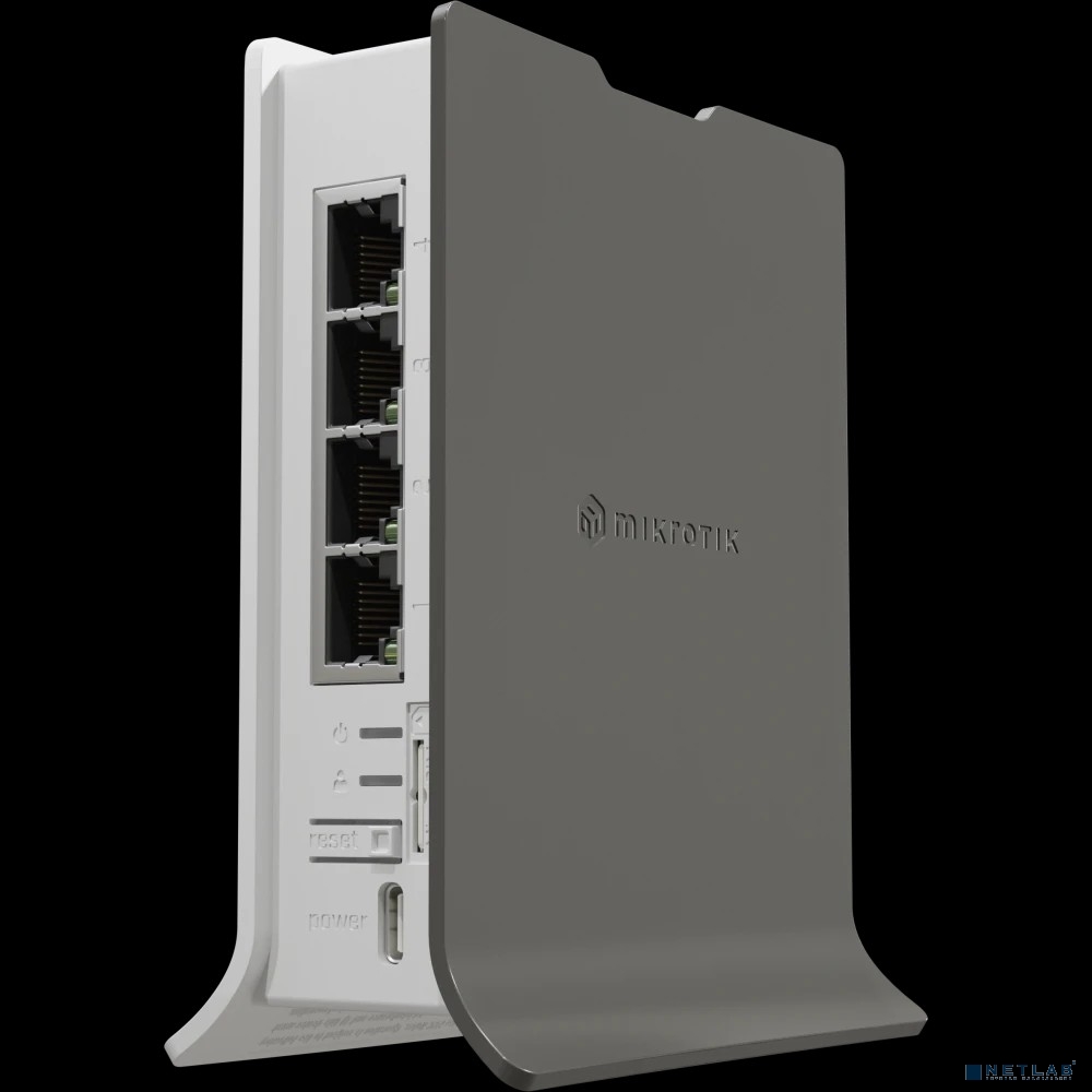 MikroTik hAP ax lite LTE6 L41G-2axD&amp;FG621-EA Маршрутизатор + LTE6 модем, 4* 1Gbit RJ45, Micro sim slot