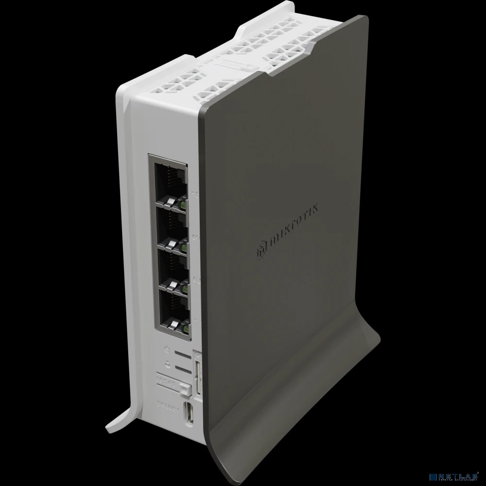 MikroTik hAP ax lite LTE6 L41G-2axD&amp;FG621-EA Маршрутизатор + LTE6 модем, 4* 1Gbit RJ45, Micro sim slot