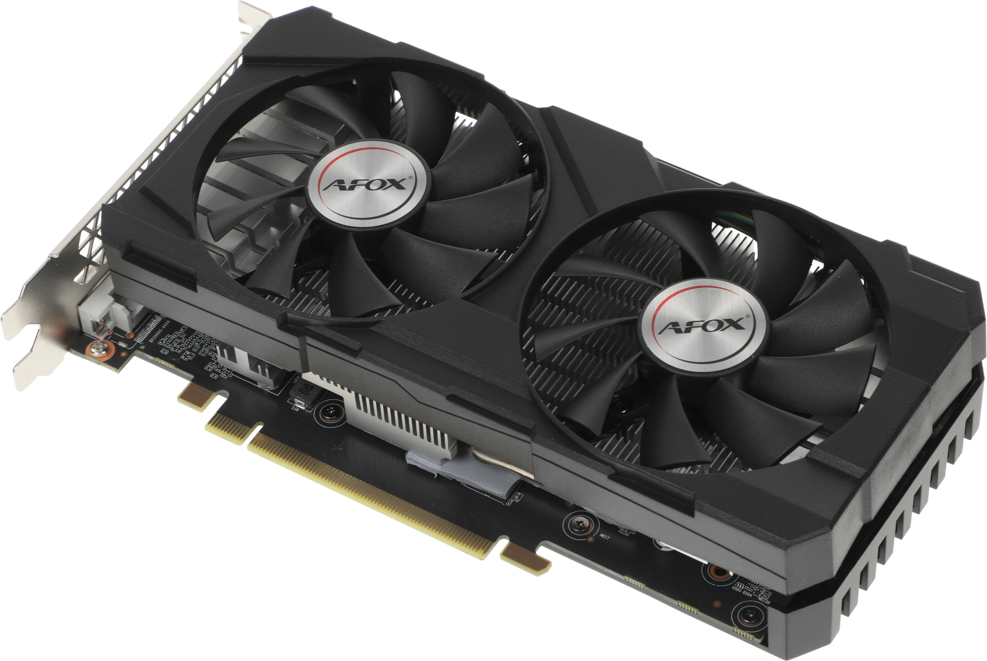 Видеокарта Afox GTX1660SUPER 6GB GDDR6 192BIT, DVI, DisplayPort, HDMI ATX DUAL FAN (AF1660S-6144D6H4-V2) RTL Видеокарта Afox GTX1660SUPER 6GB GDDR6 192BIT, DVI, DisplayPort, HDMI ATX DUAL FAN (AF1660S-6144D6H4-V2) RTL