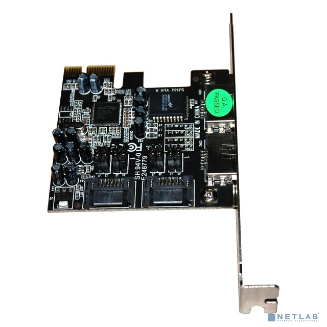 Controller ST-Lab, PCI-E x1, A-341, 2 ext (eSATA) + 2 int (SATA300), RAID 0/1, Ret