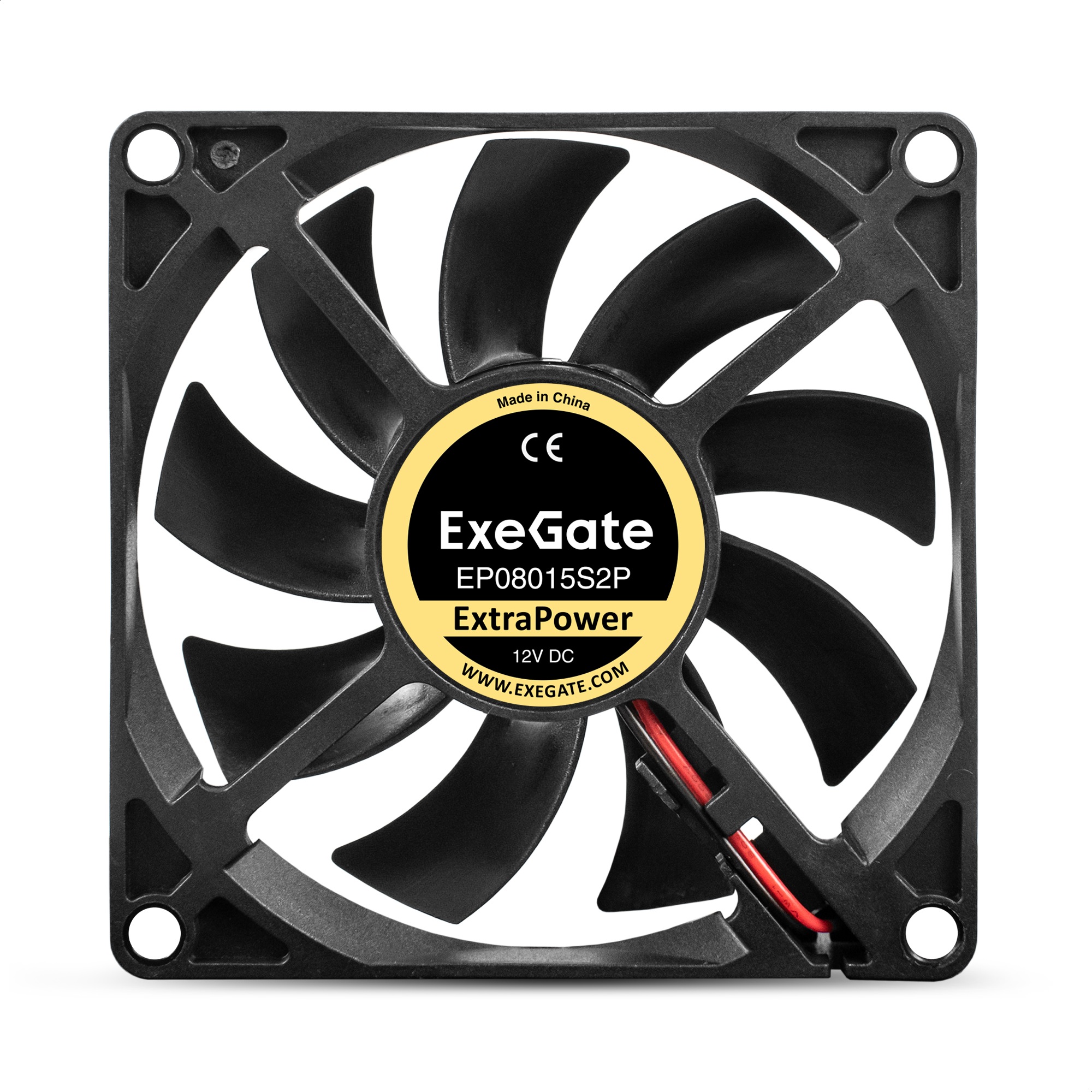 Exegate EX295234RUS Вентилятор 12В DC ExeGate ExtraPower EP08015S2P (80x80x15 мм, Sleeve bearing (подшипник скольжения), 2pin, 2500RPM, 25.5dBA) Exegate EX295234RUS Вентилятор 12В DC ExeGate ExtraPower EP08015S2P (80x80x15 мм, Sleeve bearing (подшипник скольжения), 2pin, 2500RPM, 25.5dBA)