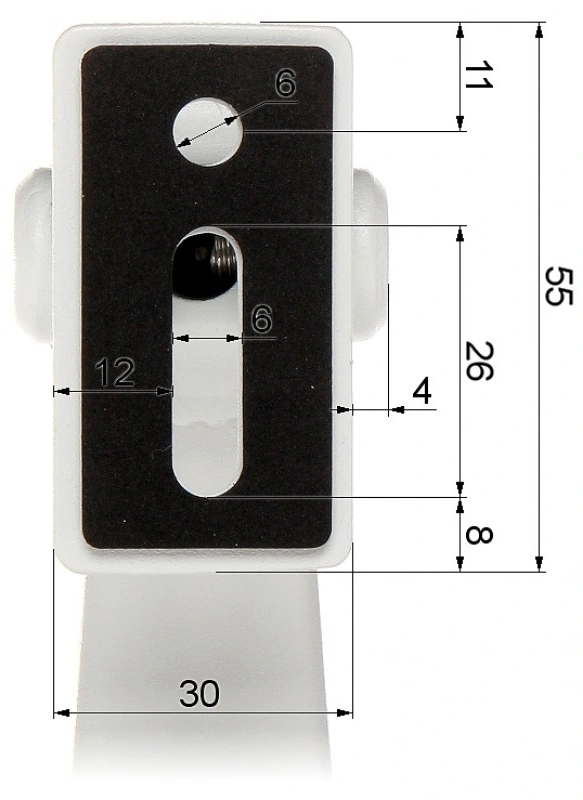 DAHUA DH-PFB121W Крепление на стену, алюминий, для видеокамер в стандартном корпусе, на площадку