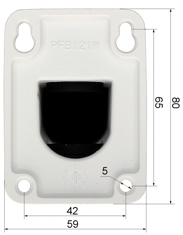 DAHUA DH-PFB121W Крепление на стену, алюминий, для видеокамер в стандартном корпусе, на площадку