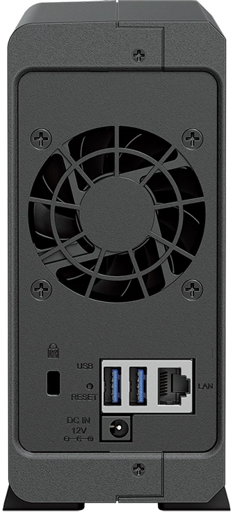 Synology DS124 Сетевое хранилище 1x 2.5&quot; / 3.5&quot;, горячая замена, RAID modes: keine, 1x GB-LAN, Веб-сервер, 2x USB3.0, процессор: Quad Core 1.40 GHz, 1 GB ОЗУ