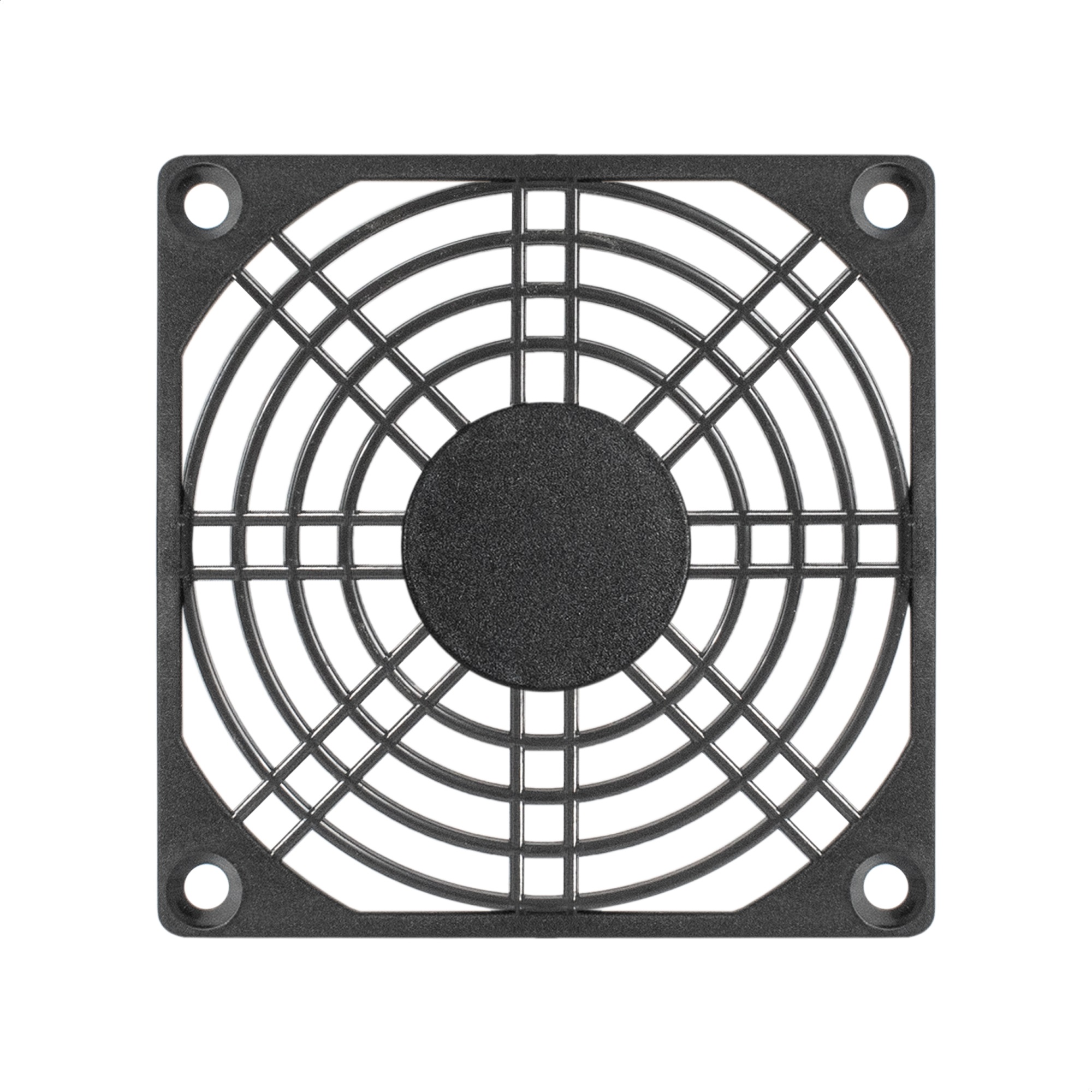 Exegate EX295269RUS Решетка для вентилятора 80x80 ExeGate EG-080PSB (80x80 мм, пластиковая, квадратная, черная)