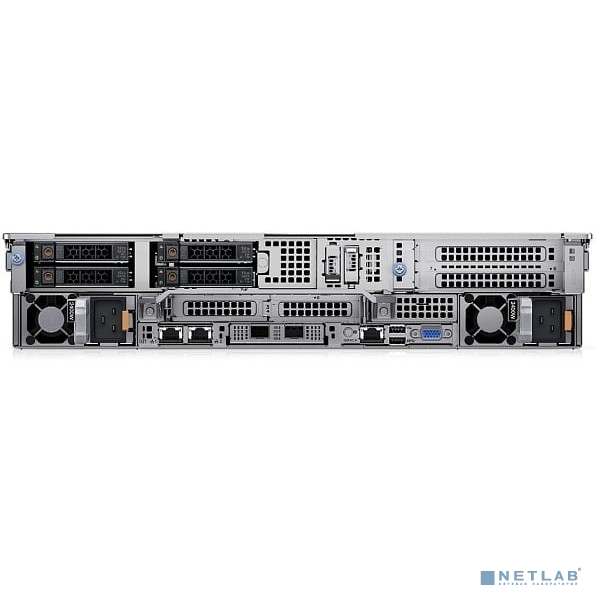 R75026346256 24804384418 - Сервер Dell R750 12B 2x6346;256Gb;H755;2x480Gb SATA RI;4x3.84Tb;4x18TB;57416;5720DP;Exp;2x800W