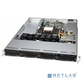Supermicro SYS-510P-WT Корпус компьютерный  Barebone 1U  WIO  X12SPW-TF, CSE-815TQC-605WB,HF,RoHS