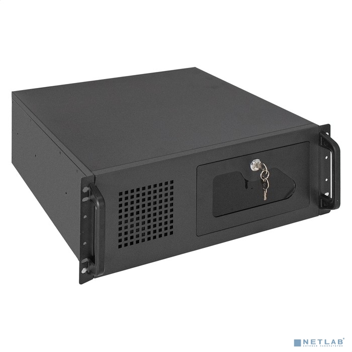 Exegate EX295481RUS Серверный корпус ExeGate Pro 4U450-17 &lt;RM 19&quot;, высота 4U, глубина 450, без БП,2* USB&gt;