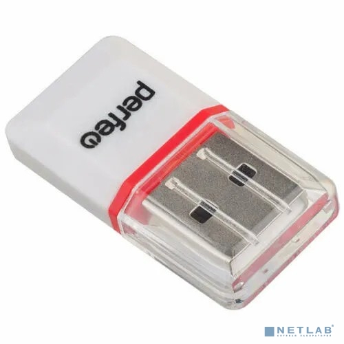 Perfeo Card Reader Micro SD, (PF-VI-R008 White) белый (PF_5056) Perfeo Card Reader Micro SD, (PF-VI-R008 White) белый (PF_5056)