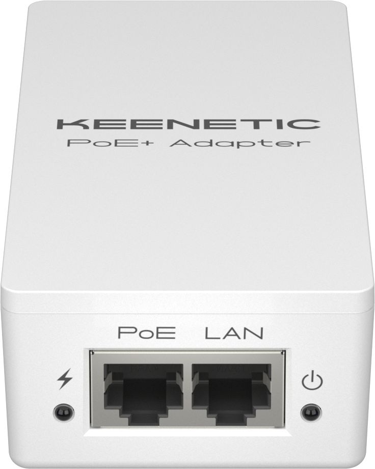 Keenetic PoE+ Adapter (KN-4510) Гигабитный адаптер питания PoE+ мощностью 30 Вт