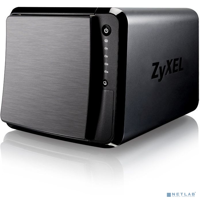 ZYXEL NAS542-EU0101F Сетевое хранилище, 4 отсека для HDD (max. 48Gb), 2xGLAN, Link Aggregation, 3xUSB3.0, слот для карт SD/XC ZYXEL NAS542-EU0101F Сетевое хранилище, 4 отсека для HDD (max. 48Gb), 2xGLAN, Link Aggregation, 3xUSB3.0, слот для карт SD/XC