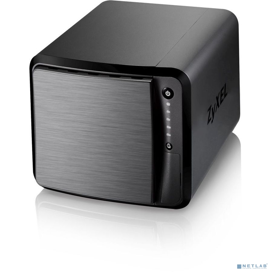ZYXEL NAS542-EU0101F Сетевое хранилище, 4 отсека для HDD (max. 48Gb), 2xGLAN, Link Aggregation, 3xUSB3.0, слот для карт SD/XC ZYXEL NAS542-EU0101F Сетевое хранилище, 4 отсека для HDD (max. 48Gb), 2xGLAN, Link Aggregation, 3xUSB3.0, слот для карт SD/XC
