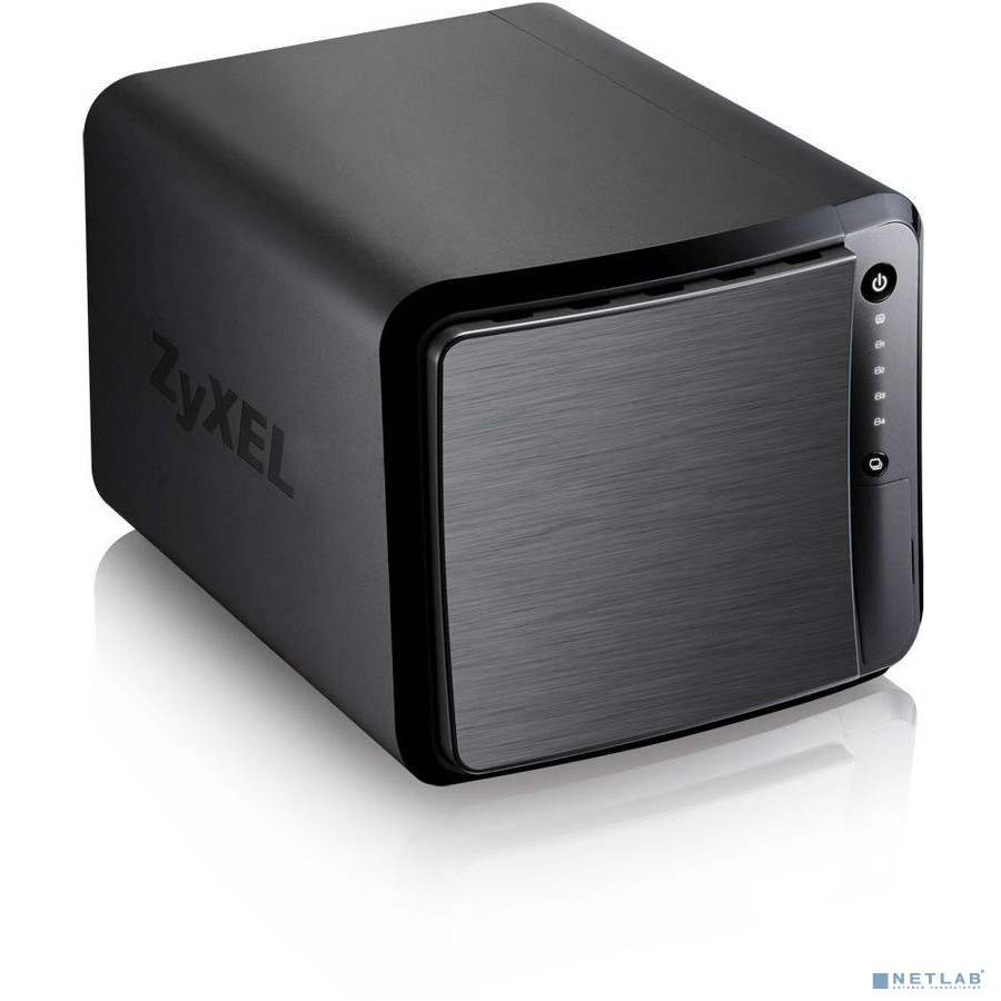 ZYXEL NAS542-EU0101F Сетевое хранилище, 4 отсека для HDD (max. 48Gb), 2xGLAN, Link Aggregation, 3xUSB3.0, слот для карт SD/XC ZYXEL NAS542-EU0101F Сетевое хранилище, 4 отсека для HDD (max. 48Gb), 2xGLAN, Link Aggregation, 3xUSB3.0, слот для карт SD/XC