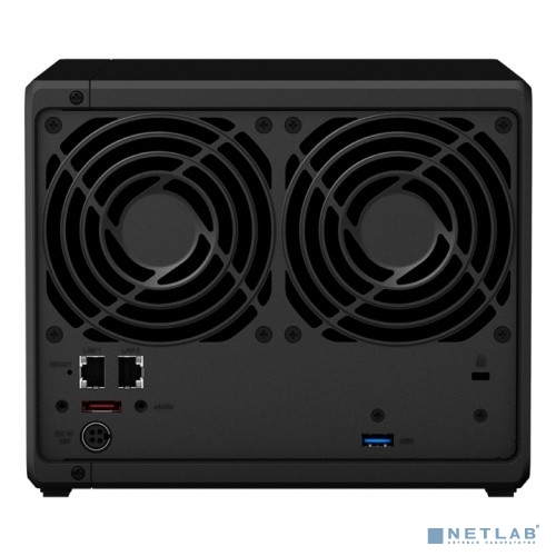 Synology DS920+ Сетевое хранилище C2GhzCPU/4Gb(upto8)/RAID0,1,10,5,6/up to 4hot plug HDDs SATA(3,5' or 2,5')(up to 9 with DX517)/2xUSB3.0/2GigEth/iSCSI/2xIPcam(up to 40)/1xPS/3YW