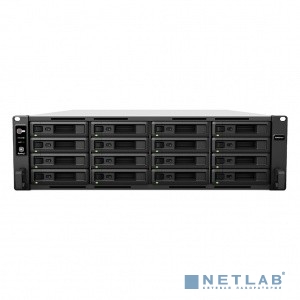 Synology RS4021xs+ 8C2,1Ghz/16Gb (64)/RAID0,1,10,5,6/upto16HP HDDs SATA(3,5'or2,5')upto 40 with 2xRX1217(RP)/2xUSB/4xGE+2x10GE/2xPCIe/iSCSI/2xIPcam(upto90)/2xRPS/no rail/5YW' repl RS4017xs+
