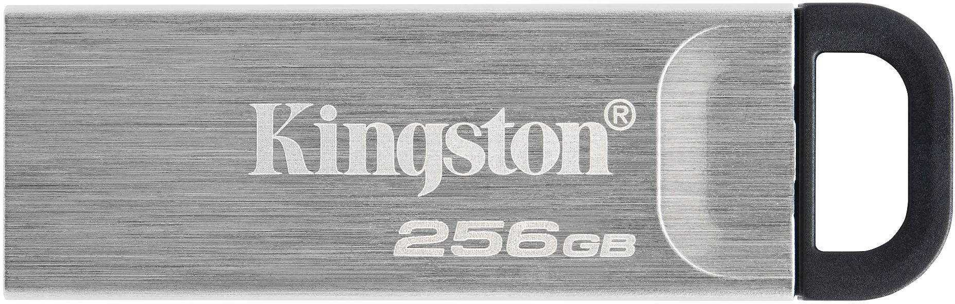 Kingston USB Drive 256Gb DataTraveler Kyson DTKN/256GB USB3.1 серебристый/черный