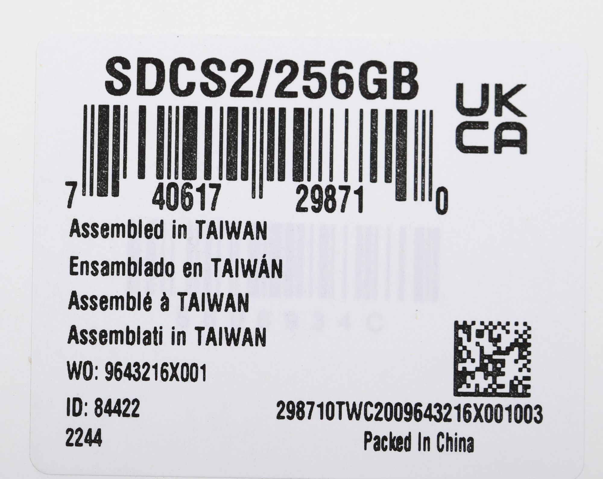Micro SecureDigital 256Gb Kingston SDCS2/256GB {MicroSDXC Class 10 UHS-I, SD adapter}