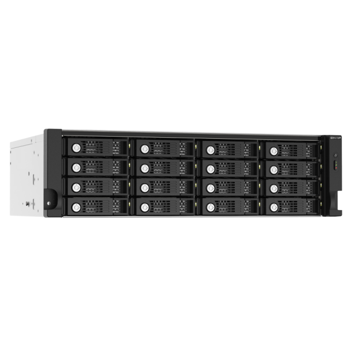 QNAP TL-R1620Sep-RP SAS-модуль расширения, 16 отсеков 3,5&quot;/2,5&quot; SAS/SATA 12/6 Гбит/с, стоечное исполнение, 2 блока питания.