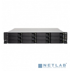 QNAP TS-1277XU-RP-2700-8G Сетевое хранилище, 12 отсеков 3,5"/2,5", 2 порта 10 GbE SFP+, стоечное исполнение, 2 блока питания. AMD Ryzen 5 2700 3,2 ГГц (4,1 ГГц), 8 ГБ DDR4 QNAP TS-1277XU-RP-2700-8G Сетевое хранилище, 12 отсеков 3,5"/2,5", 2 порта 10 GbE SFP+, стоечное исполнение, 2 блока питания. AMD Ryzen 5 2700 3,2 ГГц (4,1 ГГц), 8 ГБ DDR4