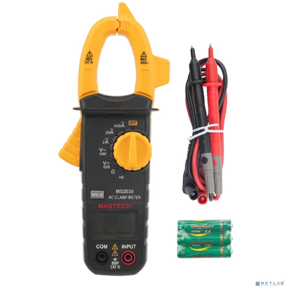 Mastech (13-1305) Токоизмерительные клещи MS2030 Mastech (13-1305) Токоизмерительные клещи MS2030