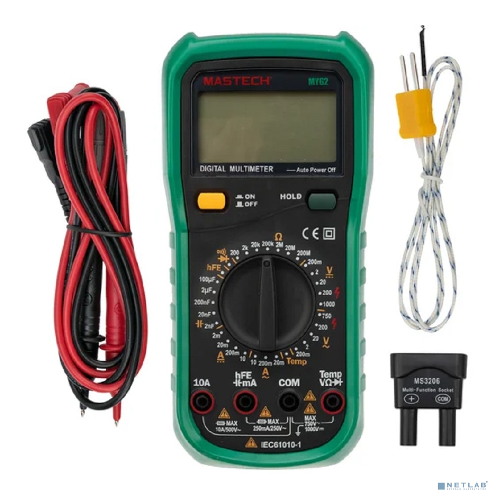 Mastech (13-2019) Универсальный мультиметр MY62N