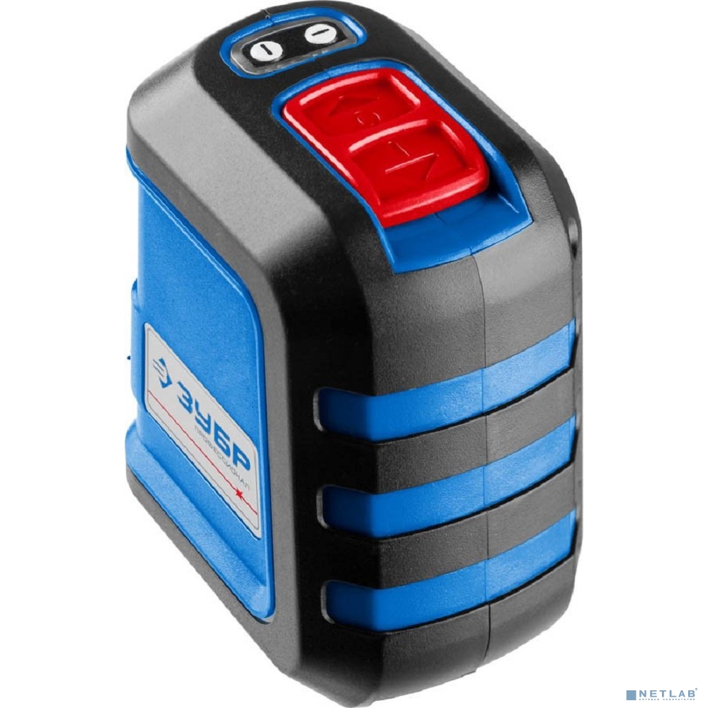 Нивелир лазерн. Зубр КРЕСТ-15 цв.луч. красный 2луч. (34902_Z01)