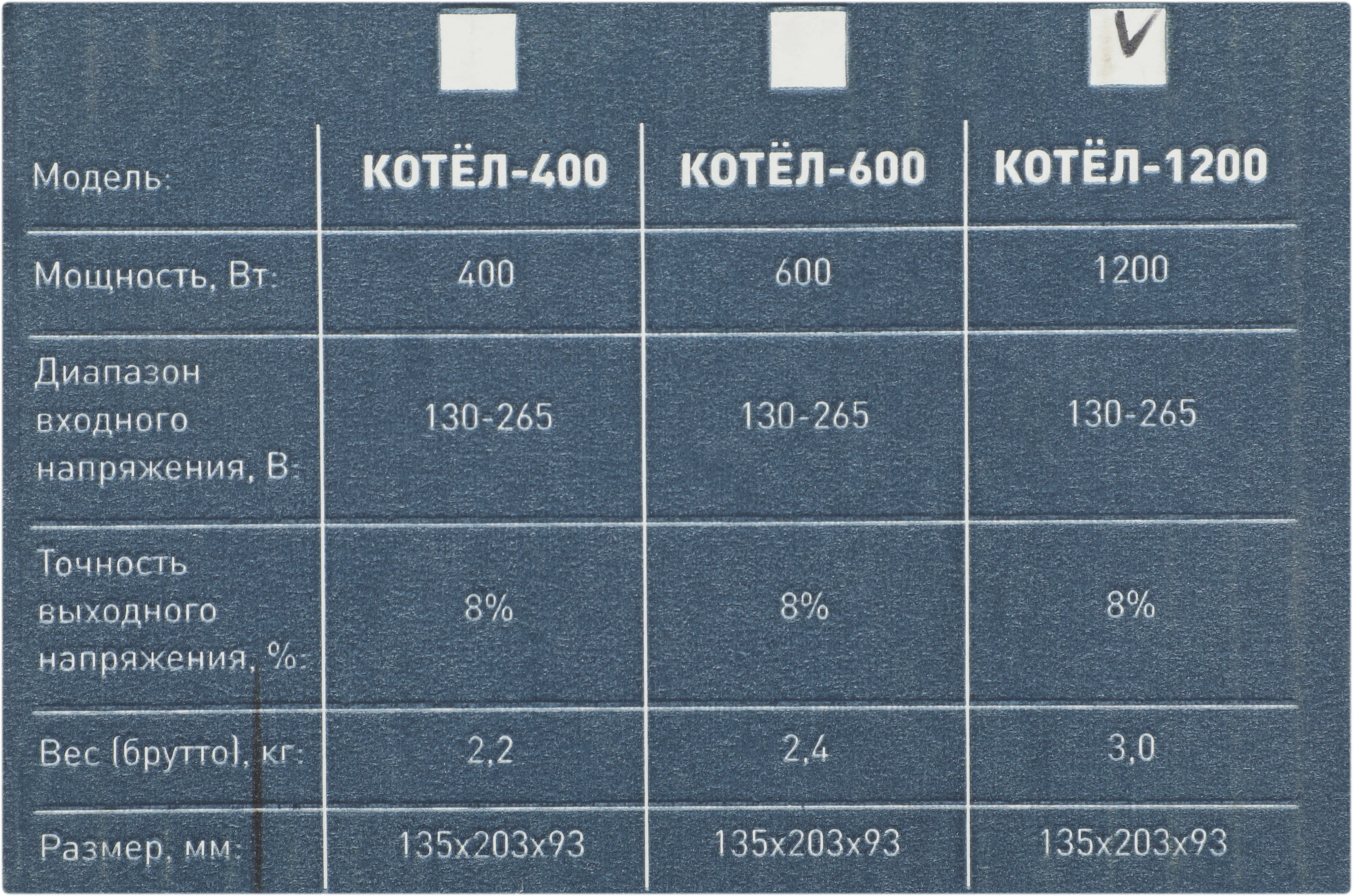 RUCELF КОТЕЛ-1200