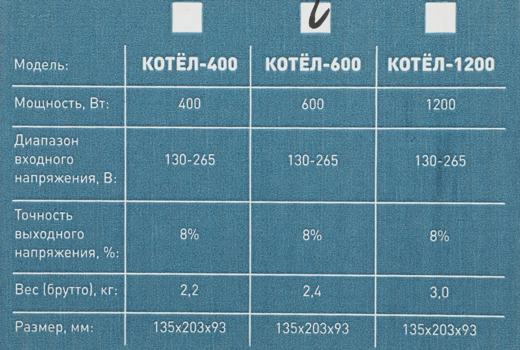 RUCELF КОТЕЛ-600