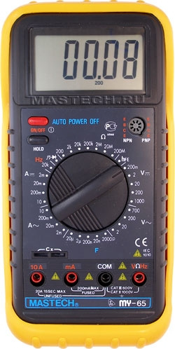Mastech (13-2052) Универсальный мультиметр MY65N