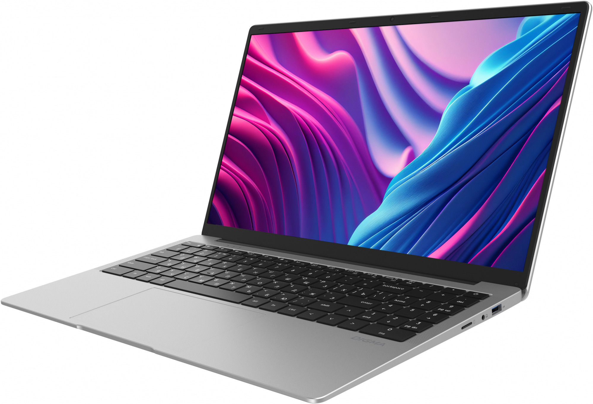 Digma EVE C5801 [DN15CN-8CXW03] Silver 15.6&quot;  FHD Cel N4020/8GB/256GB SSD/W11Pro} (1905997)