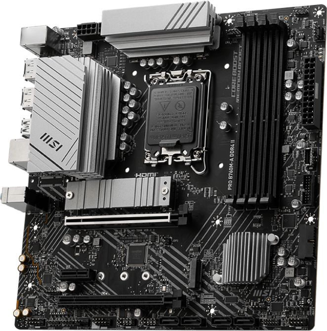 MSI PRO B760M-A DDR4 II MSI PRO B760M-A DDR4 II