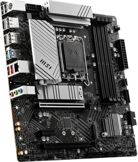 MSI PRO B760M-A DDR4 II MSI PRO B760M-A DDR4 II