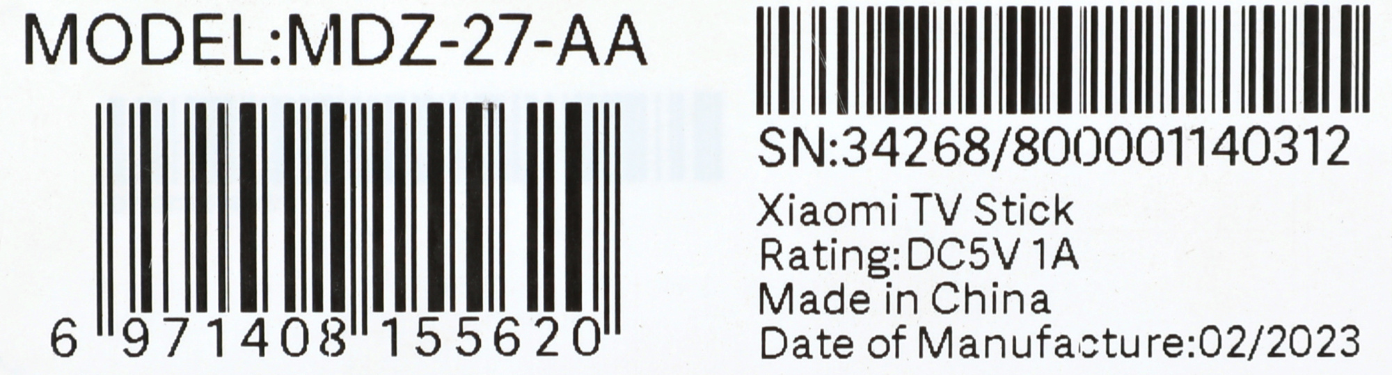 XIAOMI MDZ-27-AA
