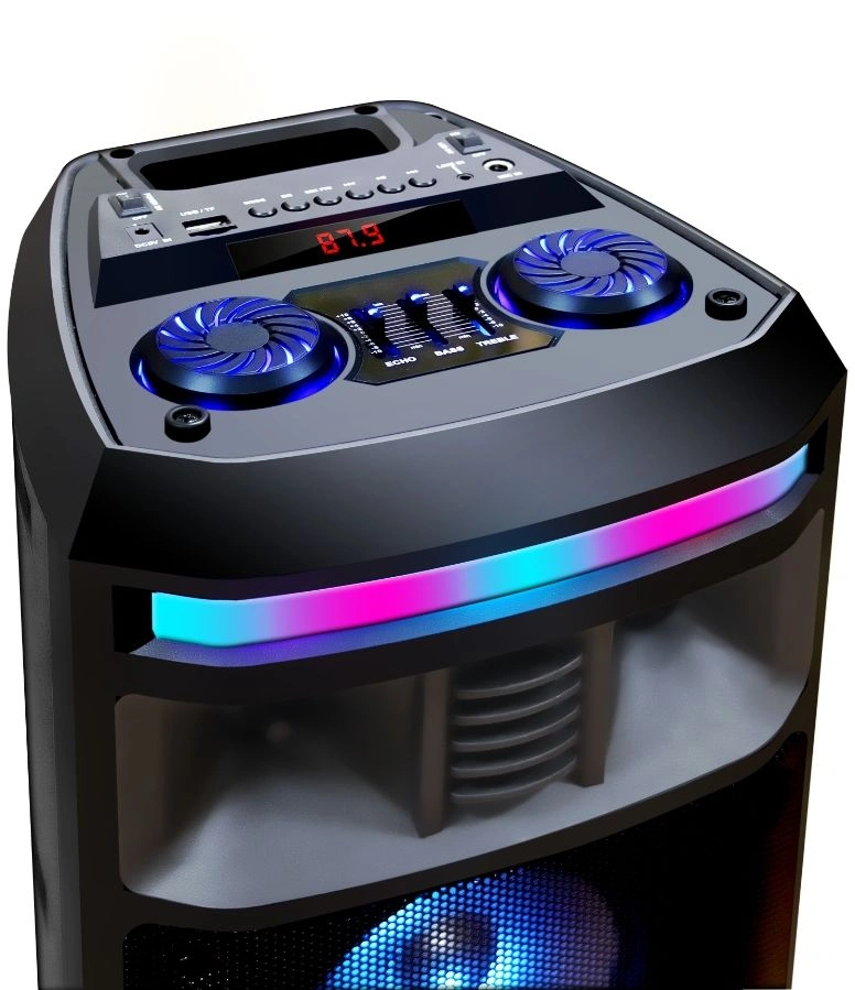Ginzzu GM-208, Акустическая система, Midi RGB/BT/USB/TF/FM/ДУ