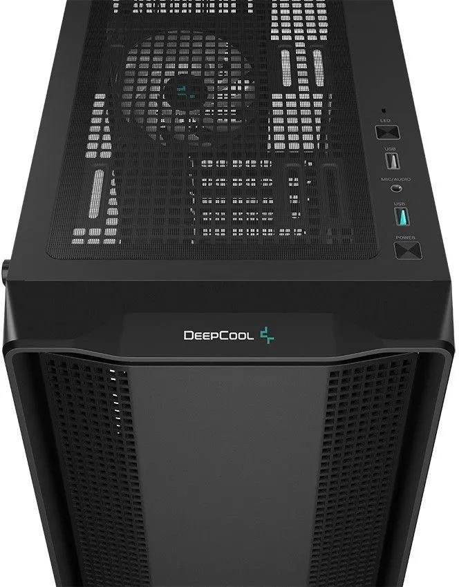 Deepcool CC560 V2 черный без БП ATX 4x120mm 1xUSB2.0 1xUSB3.0 audio bott PSU [R-CC560-BKGAA4-G-2]