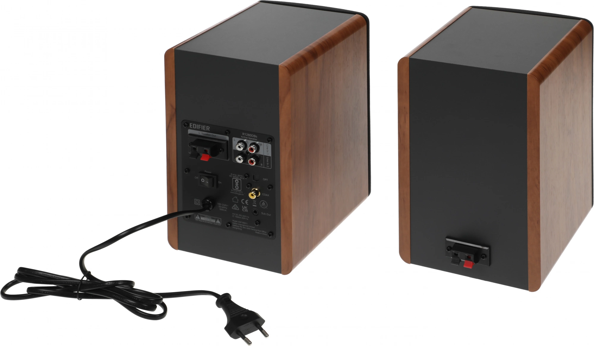 Edifier R1280DBs Brown {42W RMS, 51-20000Гц, дерево, пульт ДУ, Bluetooth 5.0}