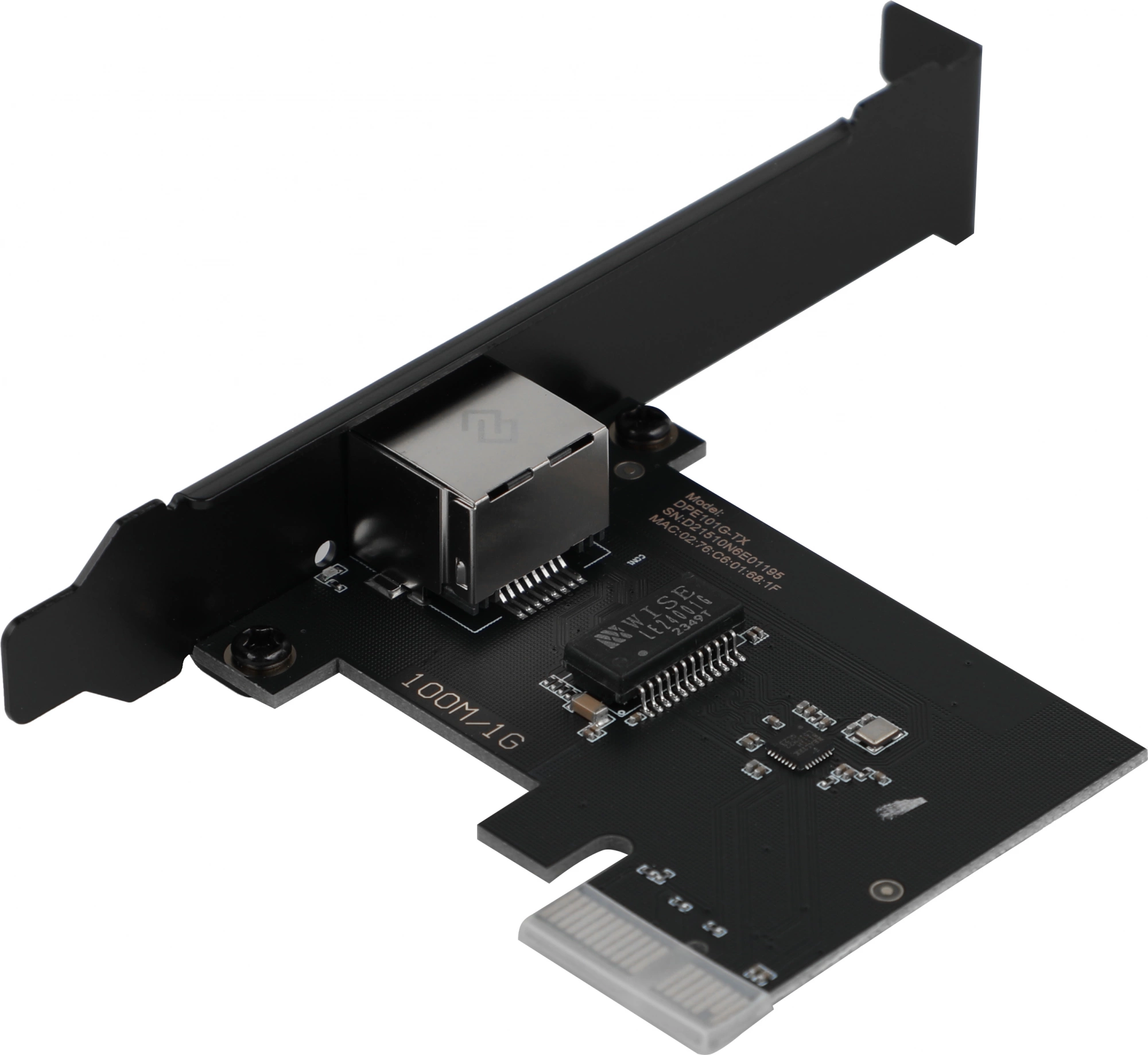 Digma DPE101G-TX PCI Express Сетевая карта Gigabit Ethernet