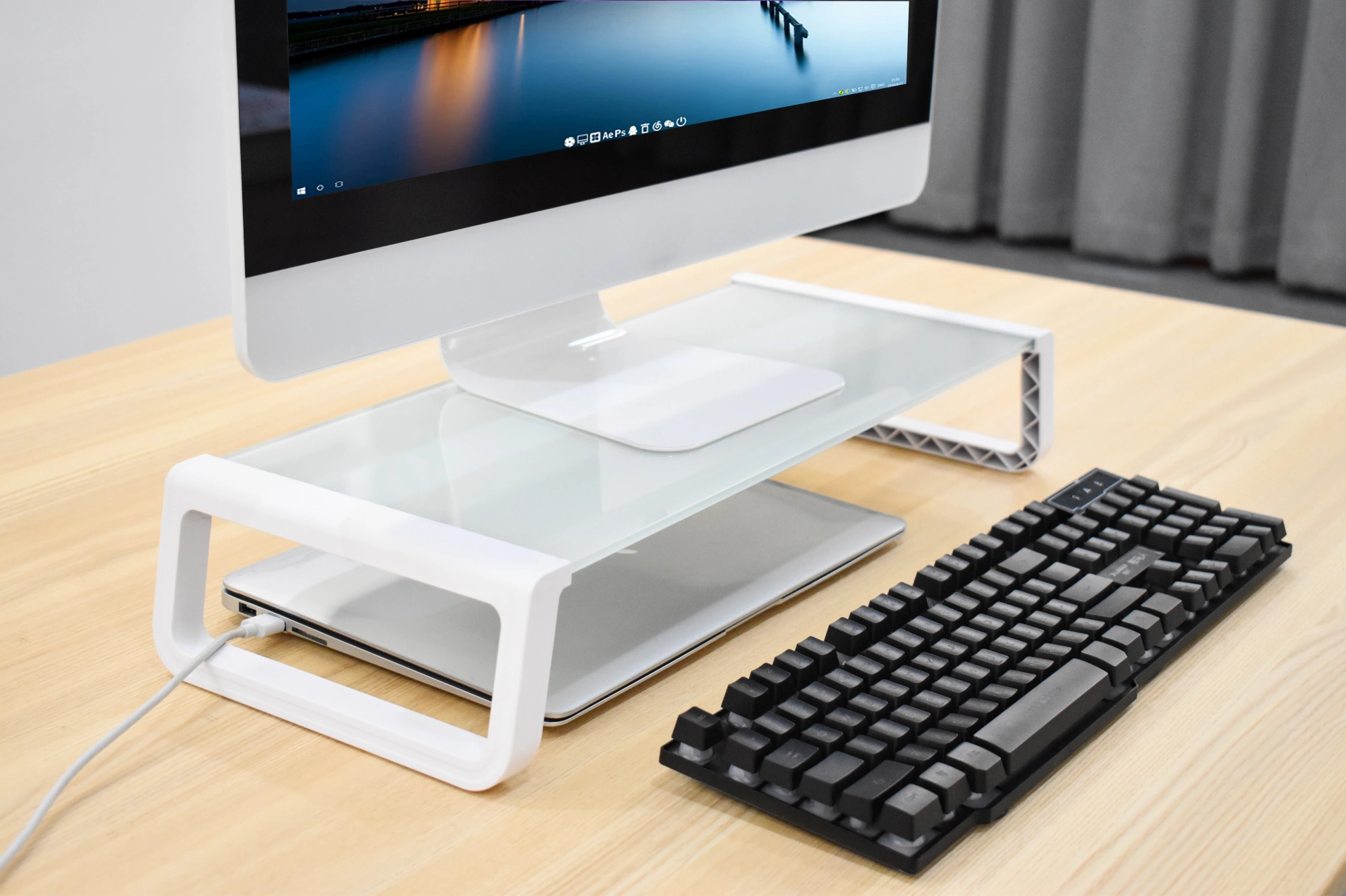 Подставка Cactus CS-MR-ALGL,  для монитора