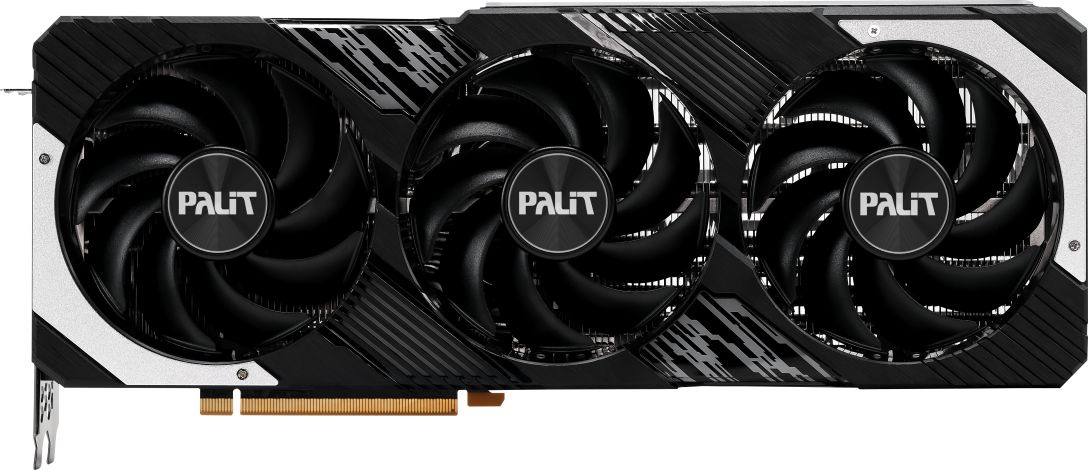 Видеокарта, PALIT RTX4080 SUPER GAMINGPRO 16GB (4710562244205), (NED408S019T2-1032A), GDDR6X, 256bit, 3-DP, HDMI, мм, Цветная коробка