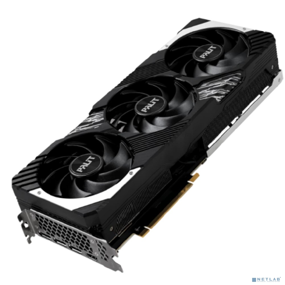 Видеокарта, PALIT RTX4080 SUPER GAMINGPRO 16GB (4710562244205), (NED408S019T2-1032A), GDDR6X, 256bit, 3-DP, HDMI, мм, Цветная коробка