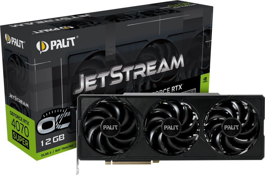 Palit RTX4070 SUPER 12GB JETSTREAM OC  NED407ST19K9-1043J