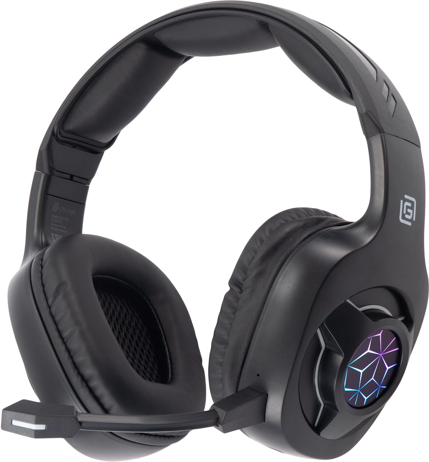Oklick Наушники с микрофоном Оклик HS-L575G черный накладные BT (1895253)