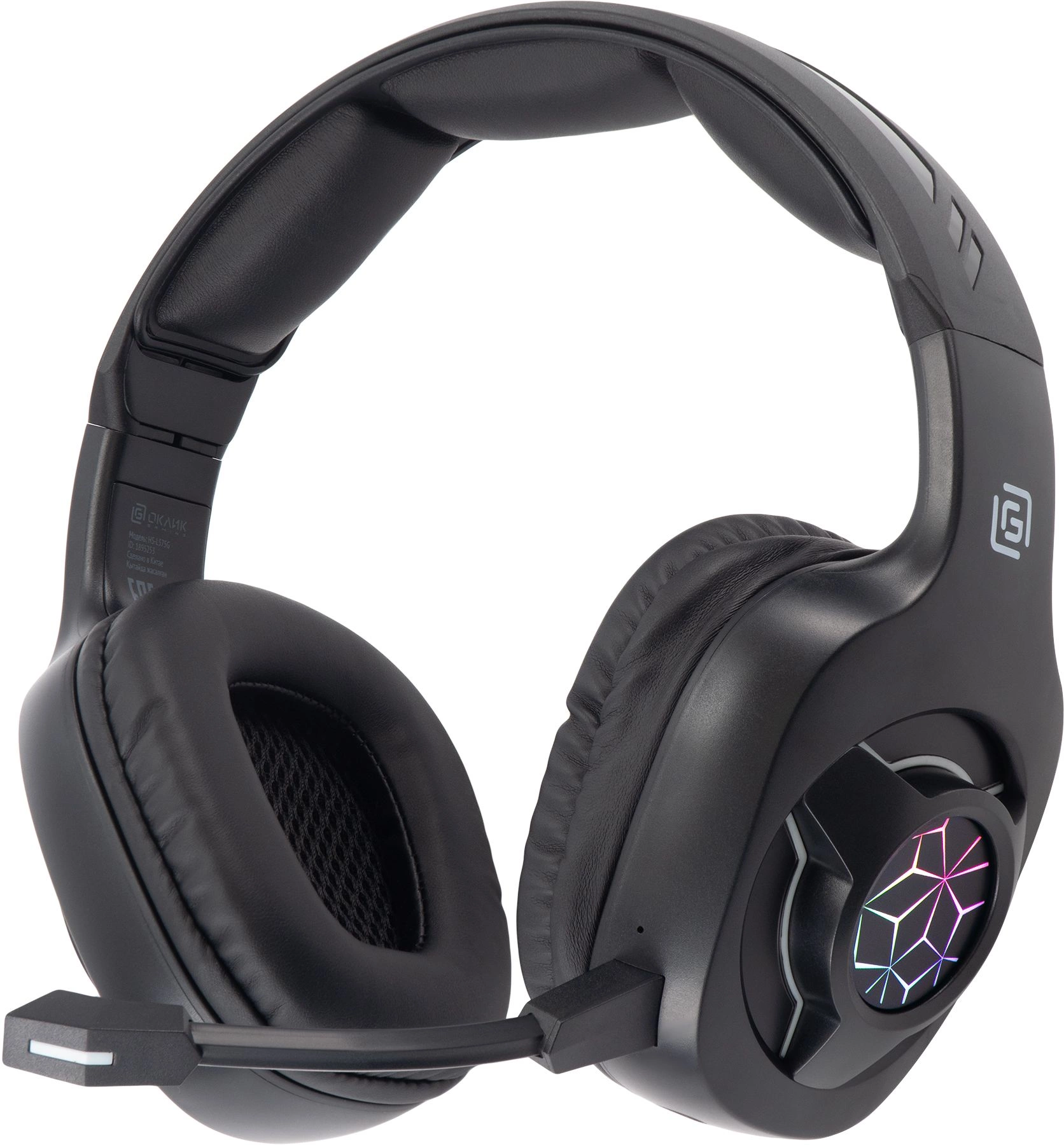 Oklick Наушники с микрофоном Оклик HS-L575G черный накладные BT (1895253)