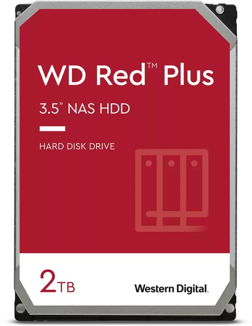 2TB WD Red Plus (WD20EFPX) {Serial ATA III, 5400- rpm, 64Mb, 3.5&quot;}