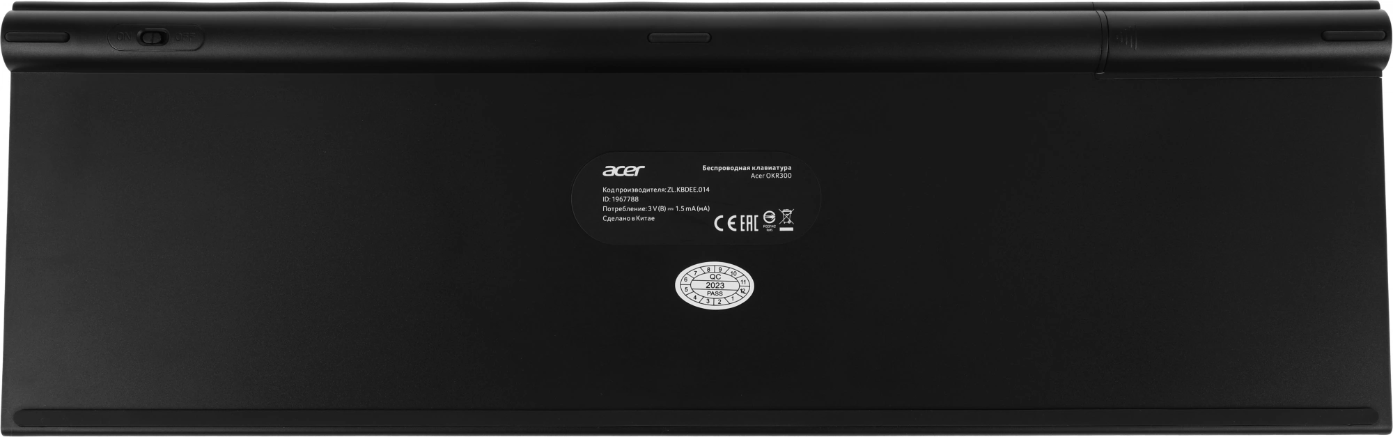 Acer OKR300 [ZL.KBDEE.014]  USB, Радиоканал, черный