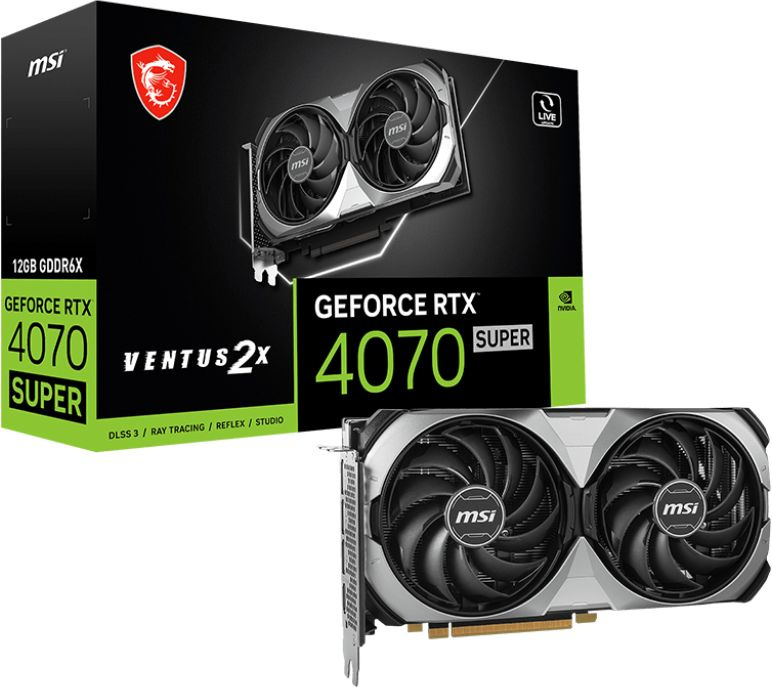 MSI RTX 4070 SUPER 12G VENTUS 2X