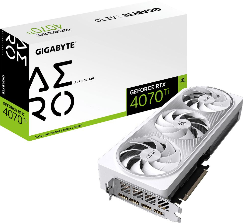 Gigabyte GV-N407SAERO OC-12GD Super NV RTX4070 12Gb 192bit GDDR6X 2595/21000/HD
