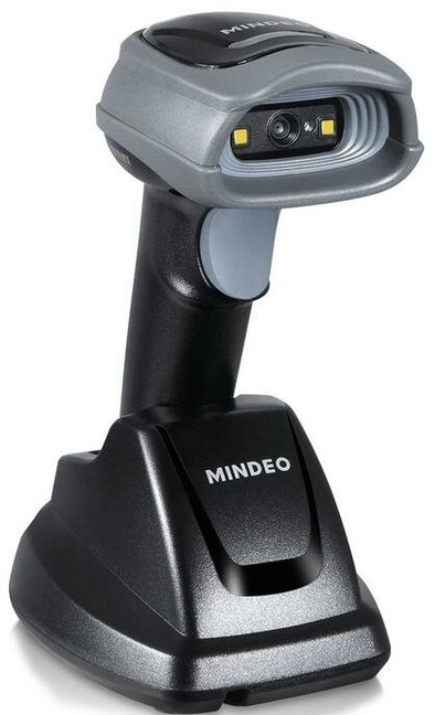 MINDEO CS2291-HD Сканер ШК {ручной, 2D имидж, 433MHz, серый; CS2291 2D HD, зарядно-коммуникационная база, USB}