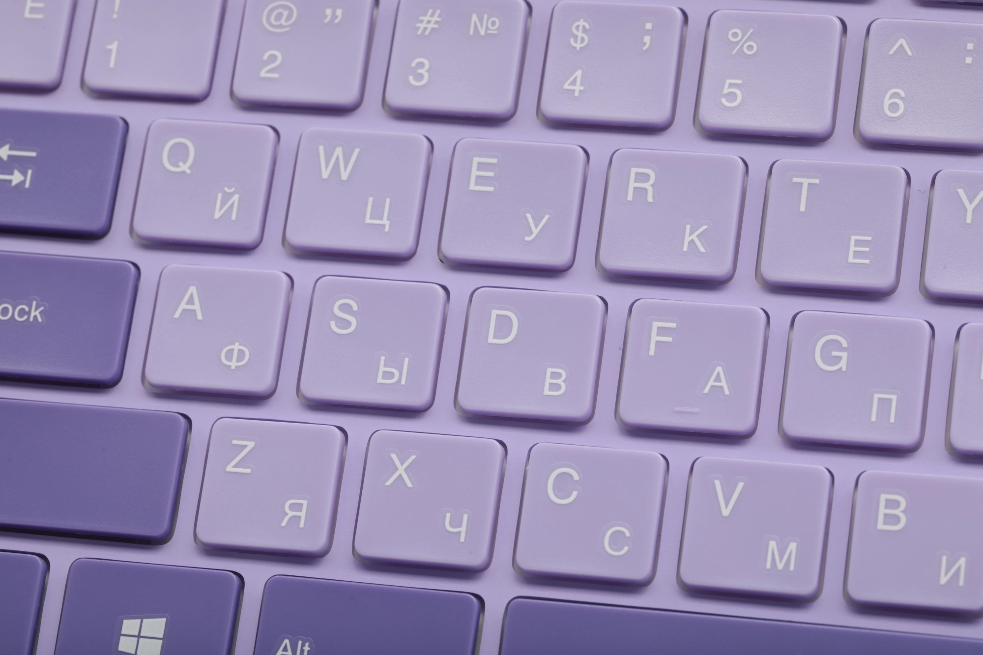 Acer OCC205 [ZL.ACCEE.00D] Комплект (клавиатура+мышь) клав:фиолетовый мышь:фиолетовый USB беспроводная slim