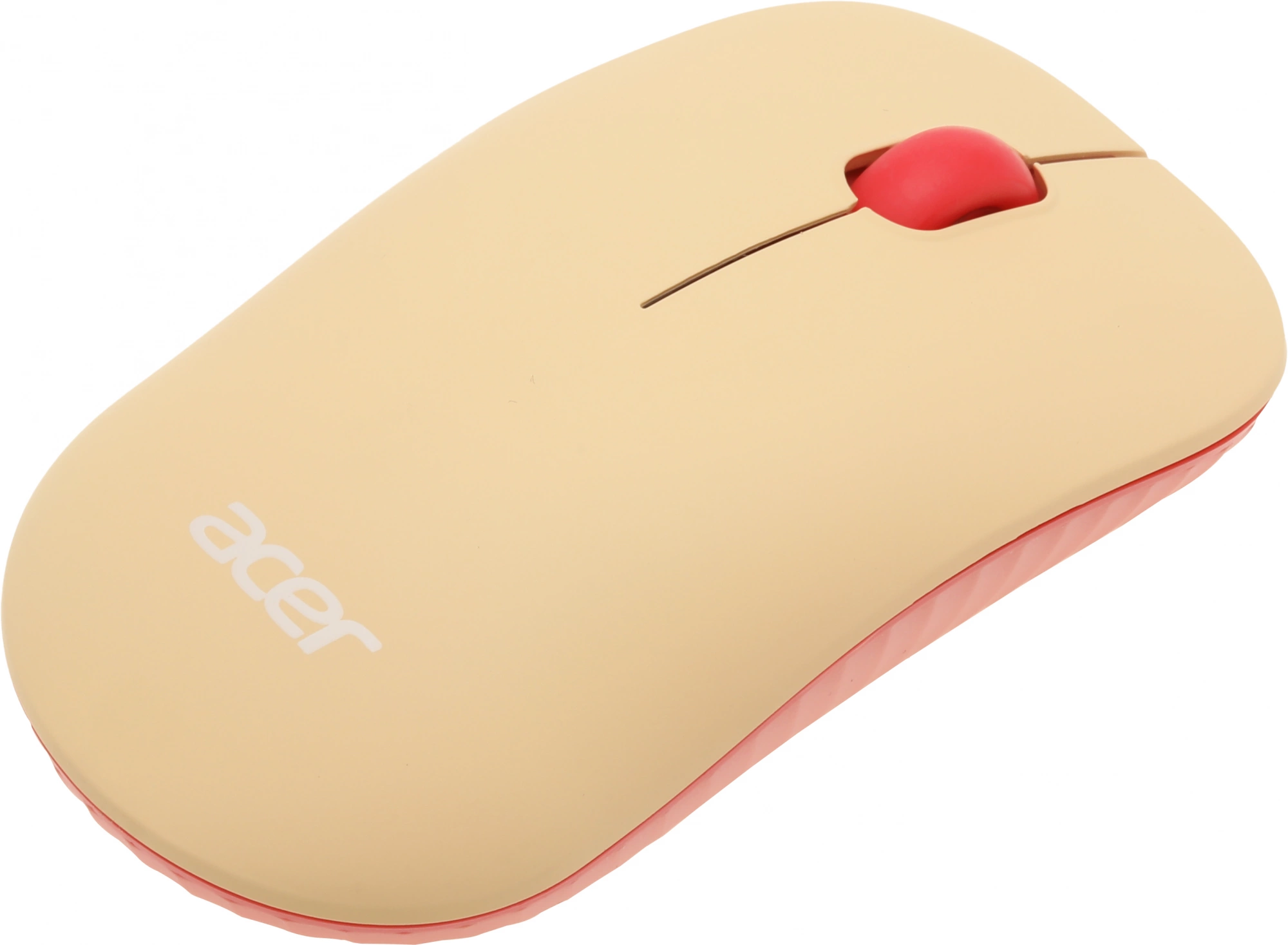 Acer OCC205 [ZL.ACCEE.00F] Комплект (клавиатура+мышь) розовый/бежевый/USB/slim беспроводной